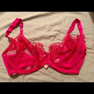 Agent Provocateur Pink Lace Bra